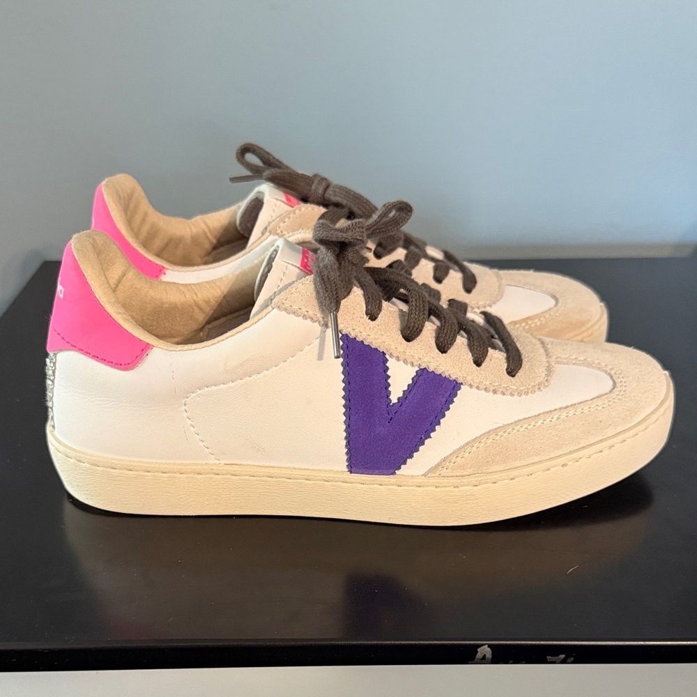Victoria Berlin Leather Trainers